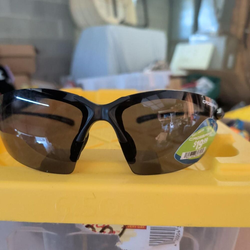 Women's Black and Brown Sunglasses